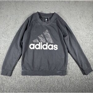 Adidas Women's black sweatshirt L Basic Casual Crewneck
